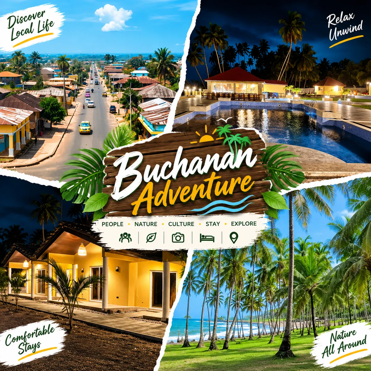 Buchanan Adventure — Liberia Tour Package